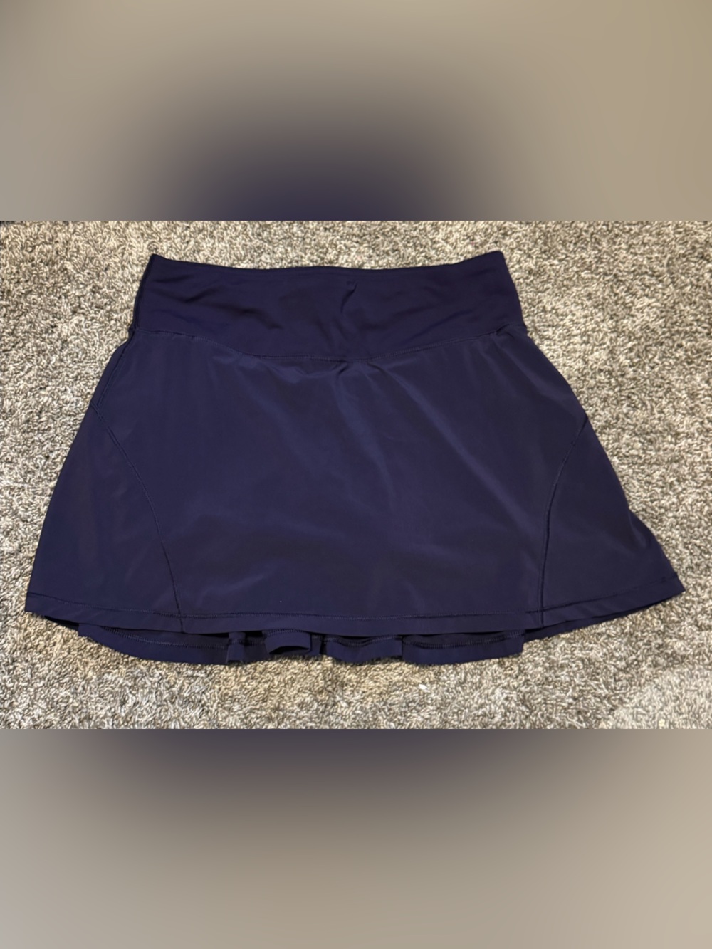lululemon athletica Navy Athletic Skort with Built-In Shorts